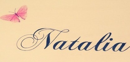Napis Natalia
